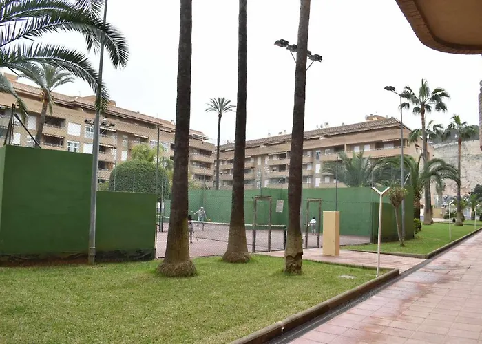 Atico Con Vistas Al Castillo Al Lado Del Mar Lejlighed